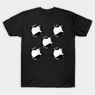 5 x Not Your Mum, Not Your Milk Stickers T-Shirt